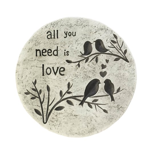 10&#x27;&#x27; All You Need Is Love Stepping Stone